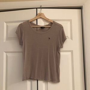 NWOT Wet Seal Question Mark Tee